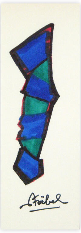 Catalogue raisonné, Edgar Stoëbel, abstract — 