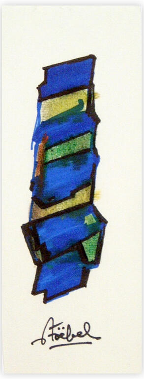 Catalogue raisonné, Edgar Stoëbel, abstract — 