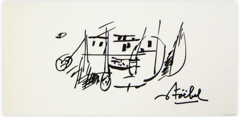 Catalogue raisonné, Edgar Stoëbel, voiles au port — 