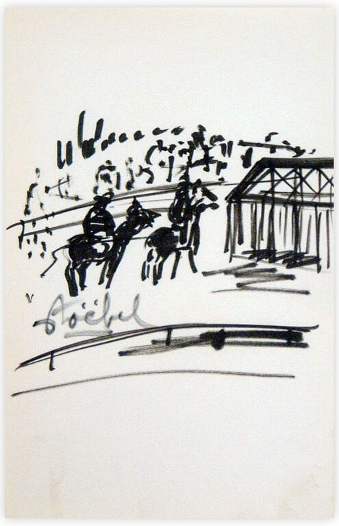 Catalogue raisonné, Edgar Stoëbel, hippique — 