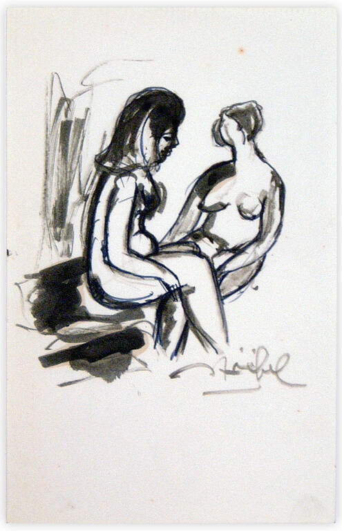 Catalogue raisonné, Edgar Stoëbel, femmes nues — 