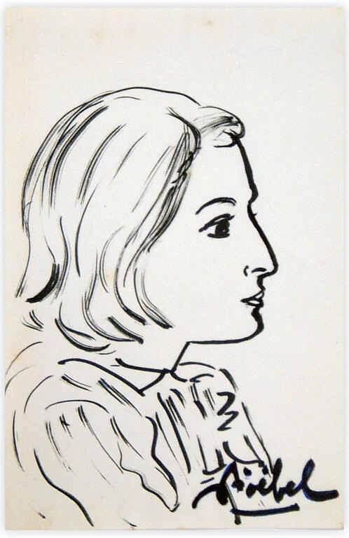 Catalogue raisonné, Edgar Stoëbel, portrait de femme — 