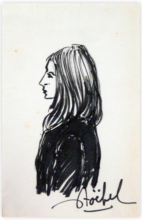 Catalogue raisonné, Edgar Stoëbel, portrait de femme — 