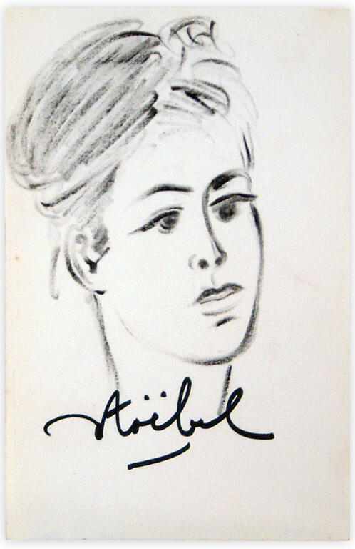 Catalogue raisonné, Edgar Stoëbel, portrait de femme — 