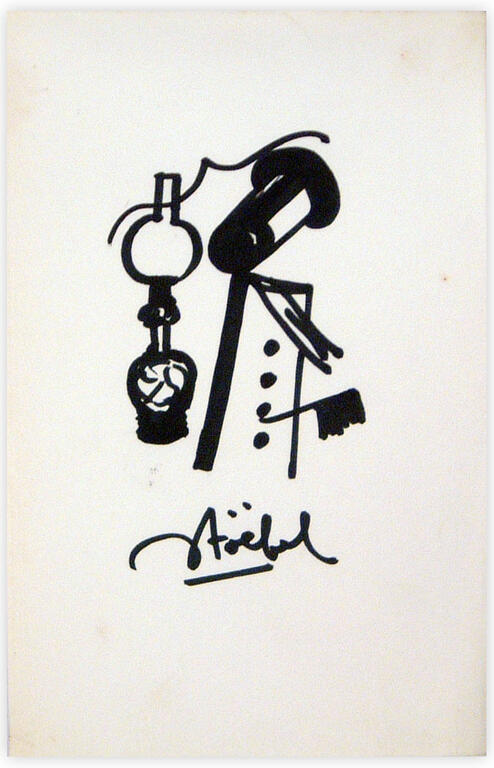 Catalogue raisonné, Edgar Stoëbel, abstract — 