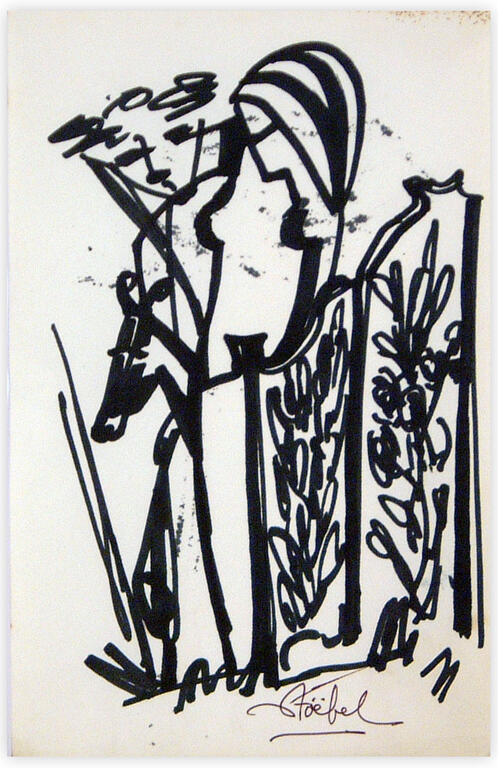 Catalogue raisonné, Edgar Stoëbel, abstract — 