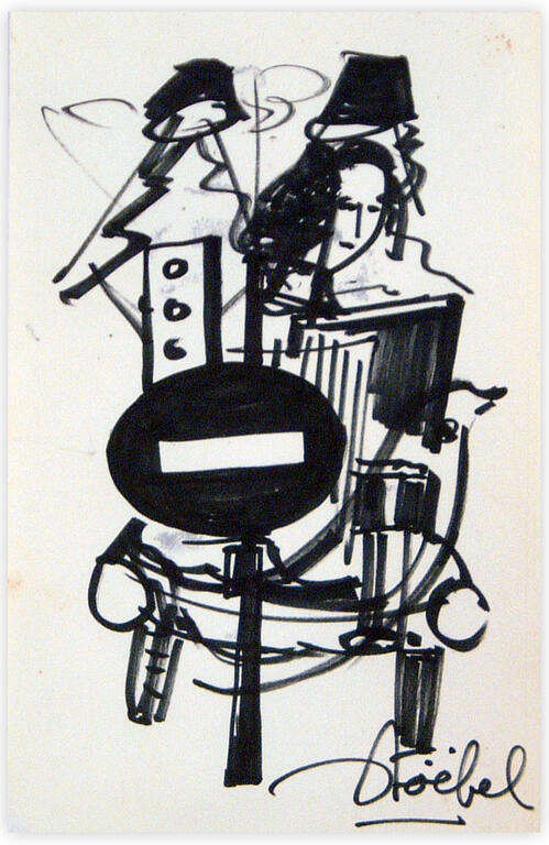 Catalogue raisonné, Edgar Stoëbel, sens interdit — 