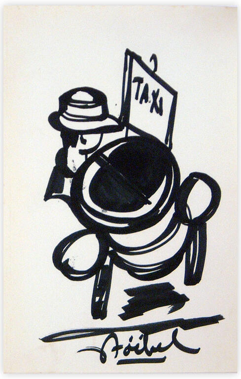 Catalogue raisonné, Edgar Stoëbel, taxi — 