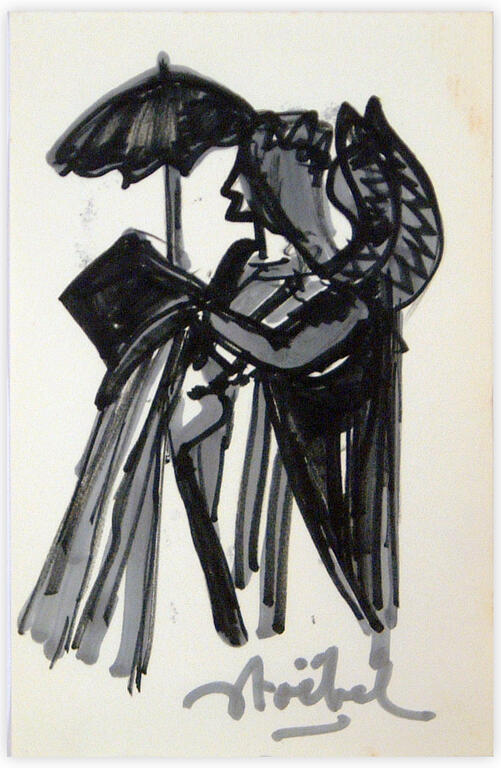 Catalogue raisonné, Edgar Stoëbel, personnage — 