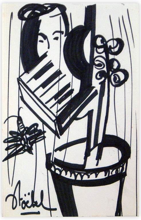 Catalogue raisonné, Edgar Stoëbel, abstract — 