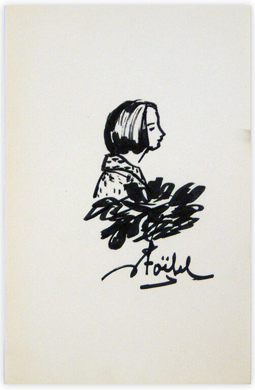 Catalogue raisonné, Edgar Stoëbel, femme et fleurs — 