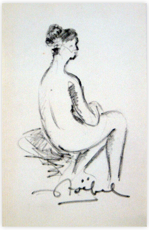 Catalogue raisonné, Edgar Stoëbel, nue — 