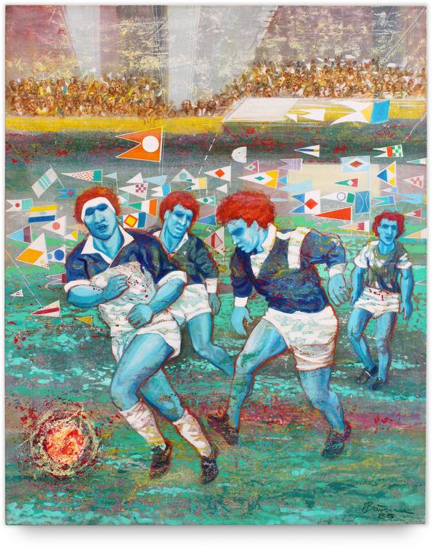 Henri Baviera, Les joueurs bleus — 1986