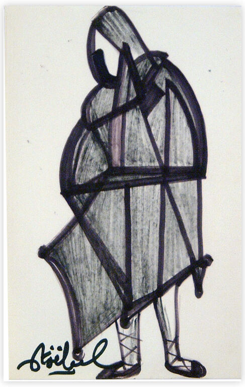 Catalogue raisonné, Edgar Stoëbel, personnage — 