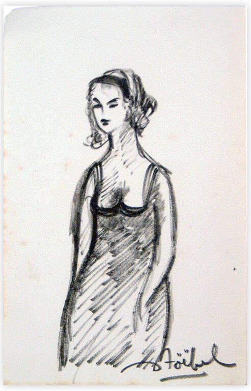 Catalogue raisonné, Edgar Stoëbel, femme — 