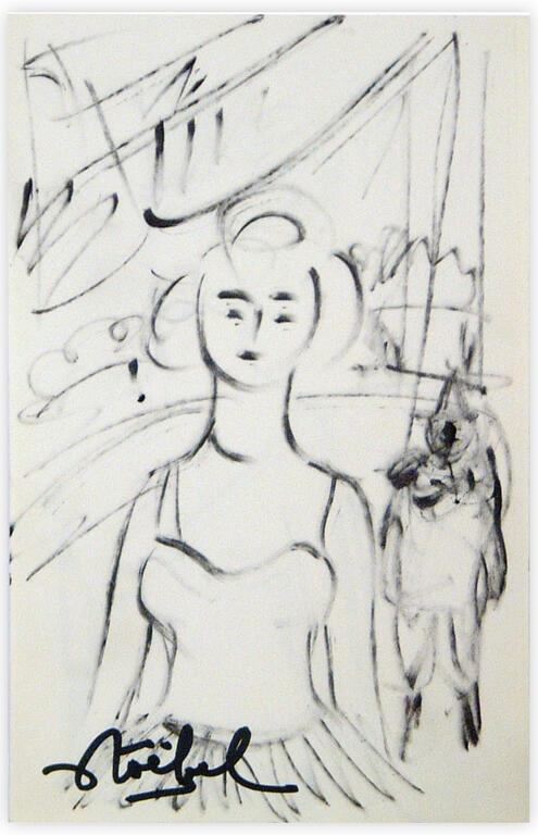 Catalogue raisonné, Edgar Stoëbel, au cirque - danseuse — 