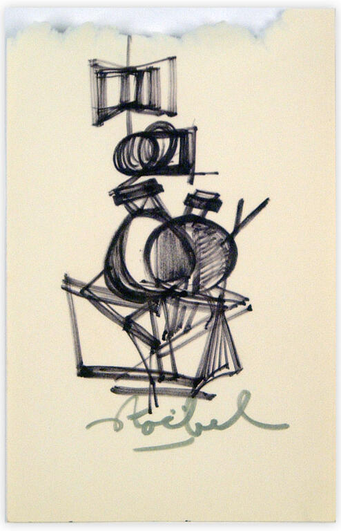 Catalogue raisonné, Edgar Stoëbel, abstract — 