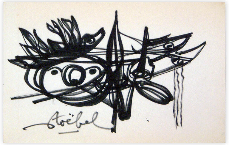 Catalogue raisonné, Edgar Stoëbel, abstract — 