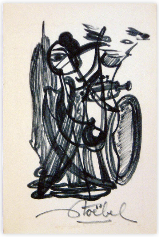 Catalogue raisonné, Edgar Stoëbel, abstract — 