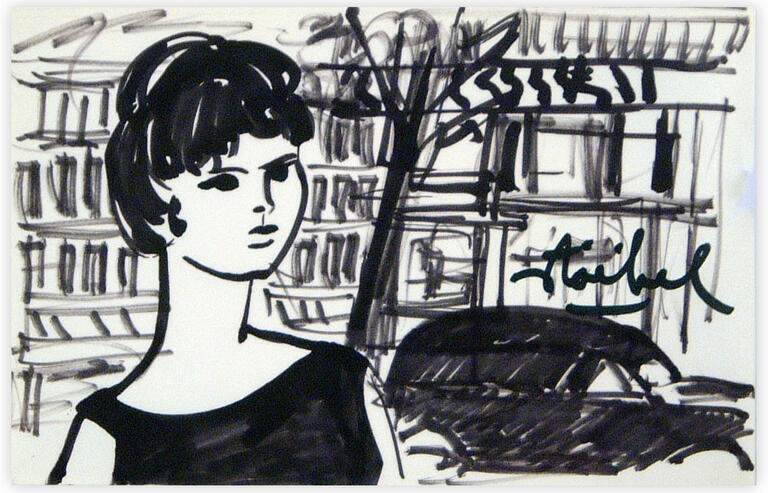 Catalogue raisonné, Edgar Stoëbel, femme en rue… (?!) — 