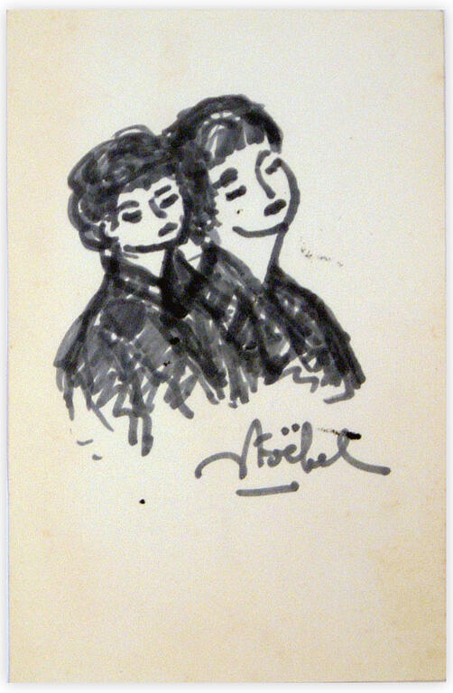Catalogue raisonné, Edgar Stoëbel, 2 femmes — 