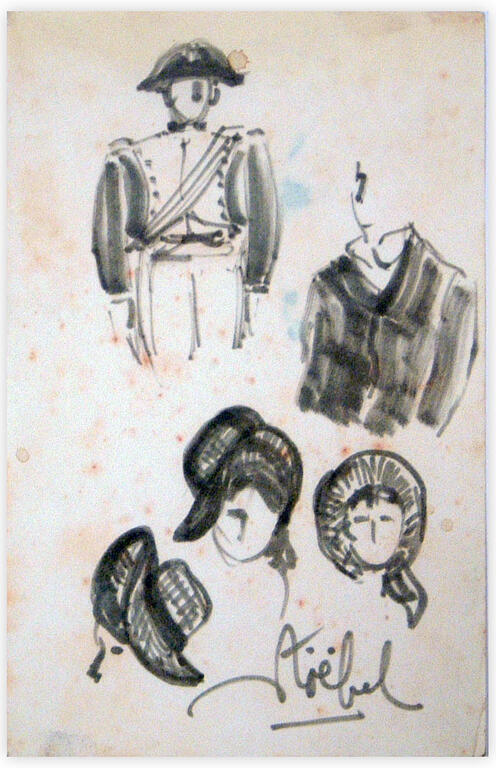 Catalogue raisonné, Edgar Stoëbel, personnage — 