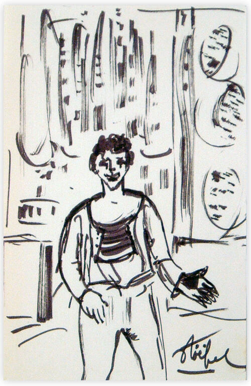 Catalogue raisonné, Edgar Stoëbel, clown — 