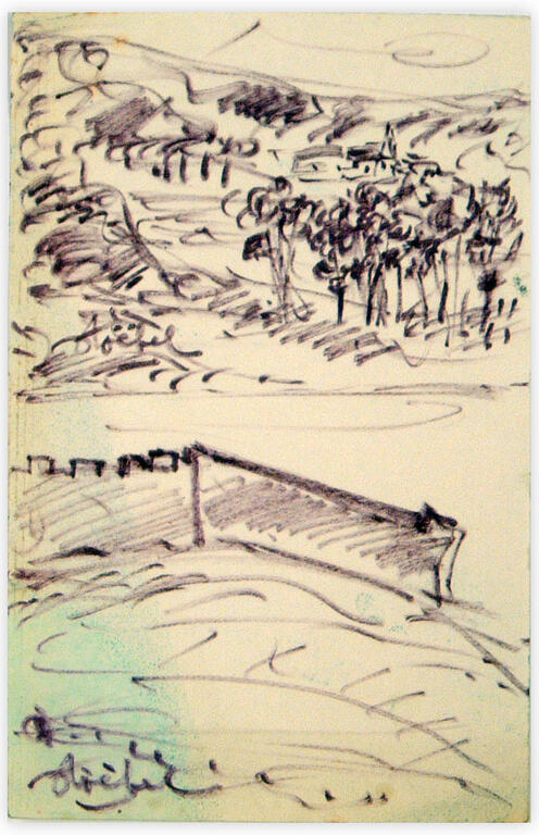 Catalogue raisonné, Edgar Stoëbel, landscapes — 