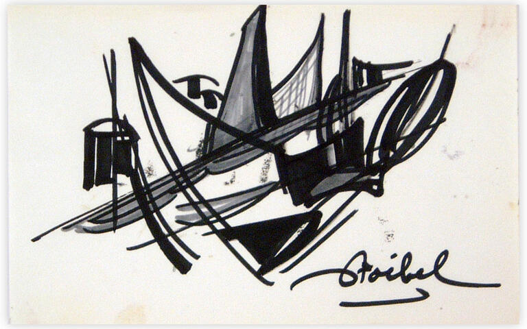 Catalogue raisonné, Edgar Stoëbel, abstract — 