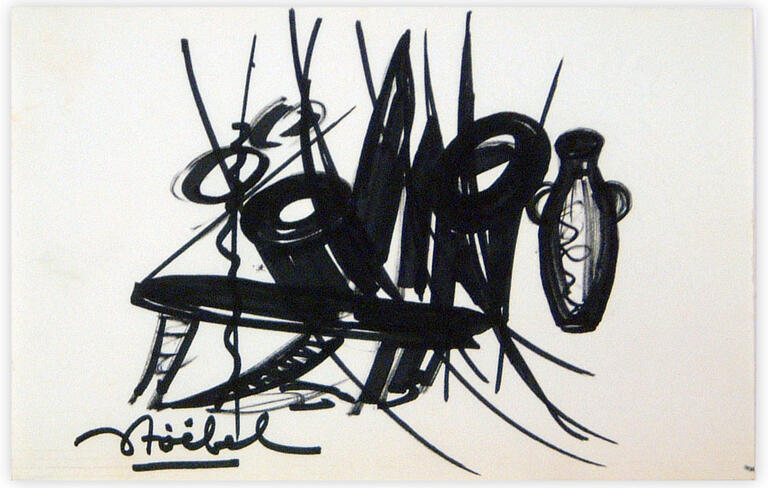 Catalogue raisonné, Edgar Stoëbel, abstract — 