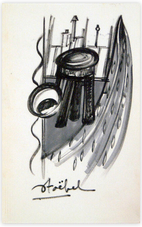 Catalogue raisonné, Edgar Stoëbel, abstract — 