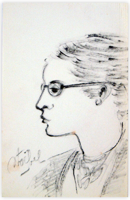 Catalogue raisonné, Edgar Stoëbel, portrait — 