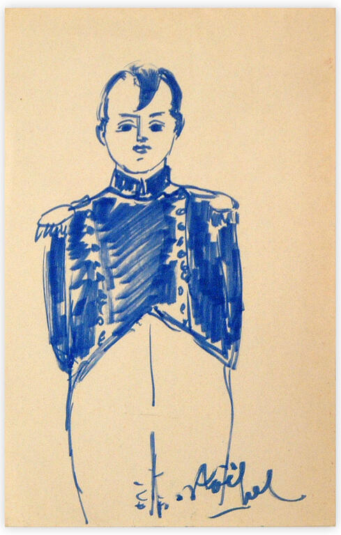 Catalogue raisonné, Edgar Stoëbel, personnage napoléonien — 