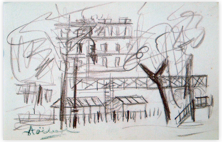 Catalogue raisonné, Edgar Stoëbel, landscape — 