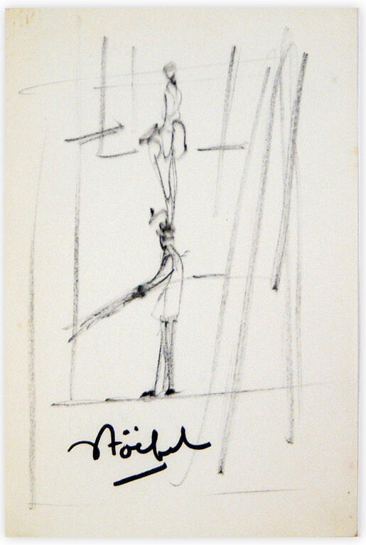 Catalogue raisonné, Edgar Stoëbel, funambules — 