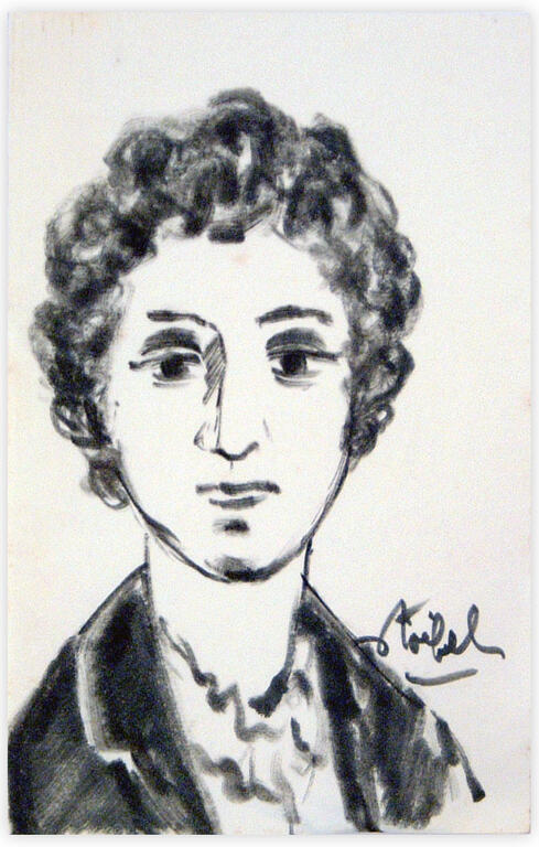 Catalogue raisonné, Edgar Stoëbel, portrait — 