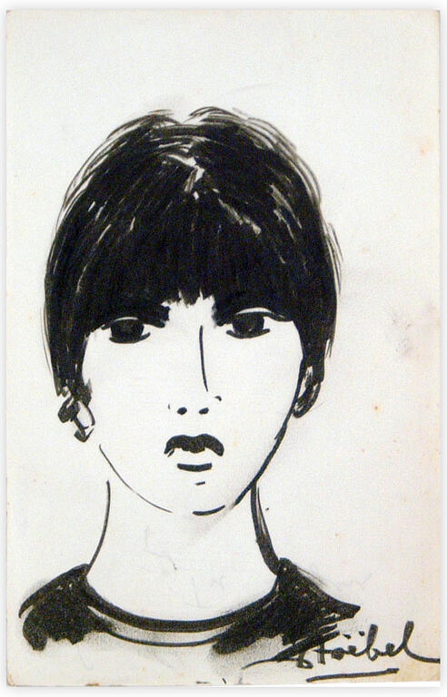 Catalogue raisonné, Edgar Stoëbel, portrait de femme — 