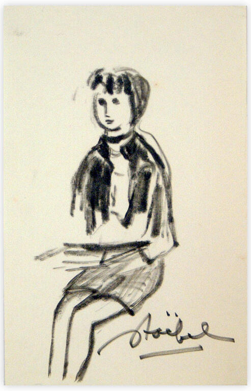 Catalogue raisonné, Edgar Stoëbel, femme — 