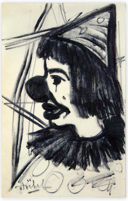 Catalogue raisonné, Edgar Stoëbel, clown — 