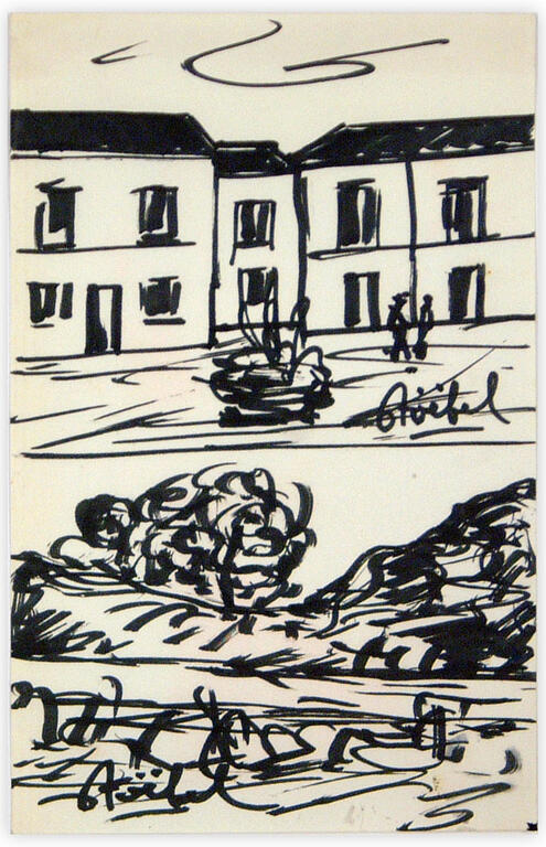 Catalogue raisonné, Edgar Stoëbel, landscape — 