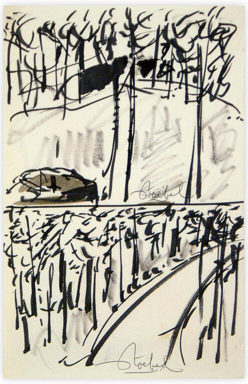 Catalogue raisonné, Edgar Stoëbel, landscape — 