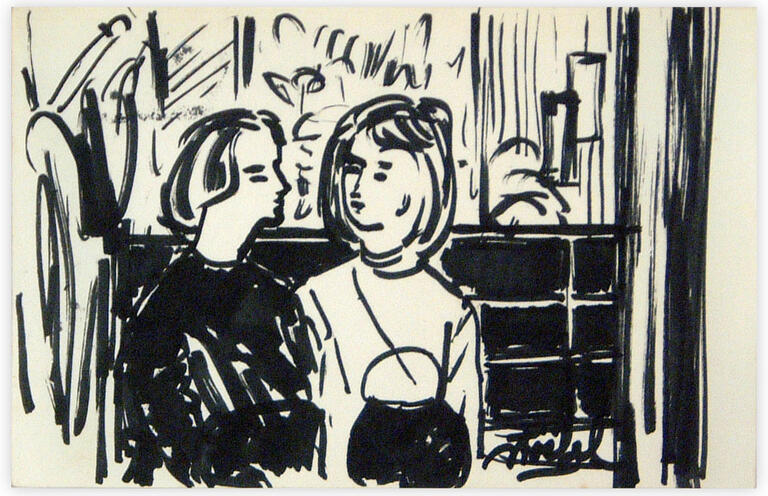 Catalogue raisonné, Edgar Stoëbel, conversation — 