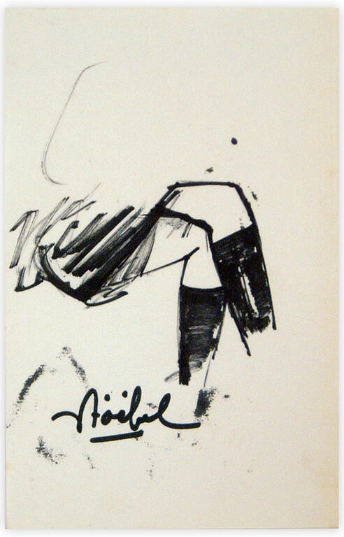 Catalogue raisonné, Edgar Stoëbel, (scène de jambe) détail de jambes — 