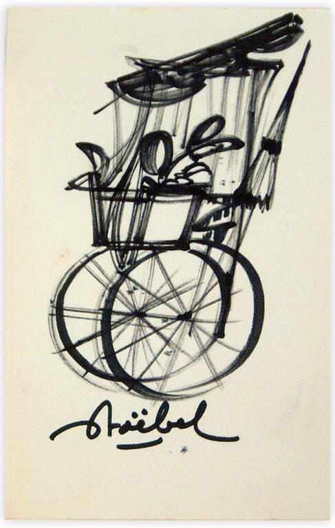 Catalogue raisonné, Edgar Stoëbel, carriole — 