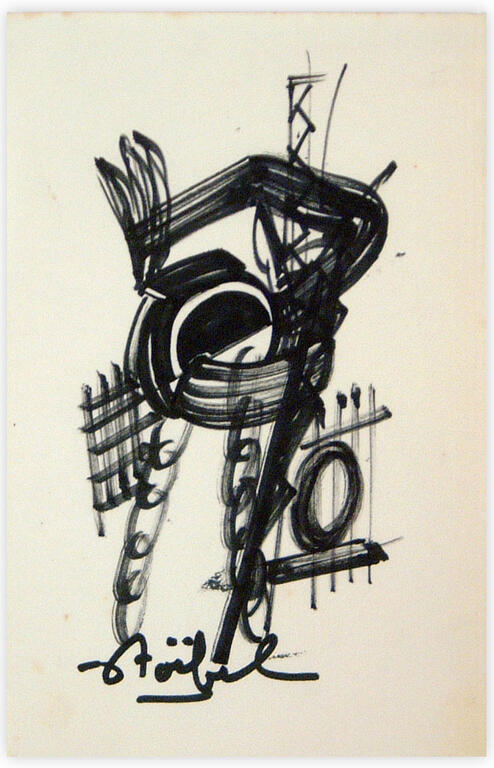 Catalogue raisonné, Edgar Stoëbel, abstract — 