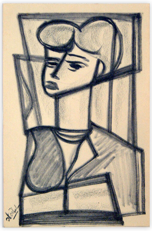 Catalogue raisonné, Edgar Stoëbel, portrait — 