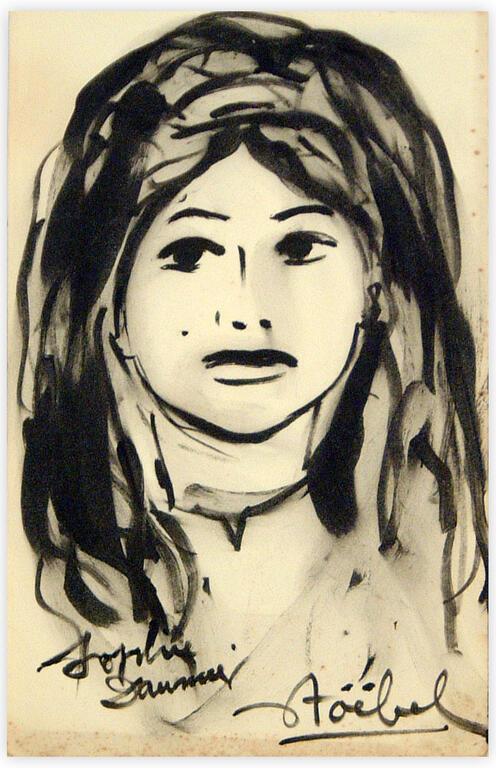 Catalogue raisonné, Edgar Stoëbel, Sophie Daum… - portrait (Sophie Daumier ou Daumié ?) — 