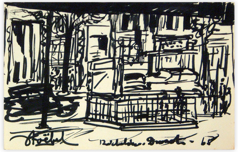 Catalogue raisonné, Edgar Stoëbel, Richelieu-Drouot (station de métro) — 