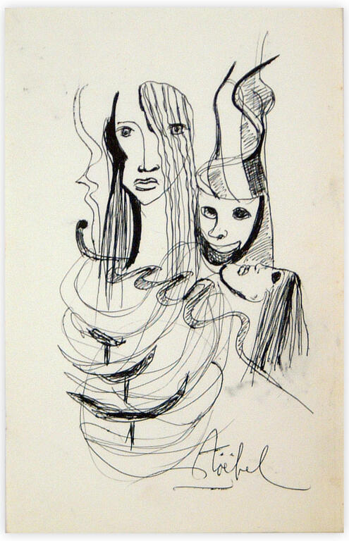 Catalogue raisonné, Edgar Stoëbel, compo "bas les masques" — 