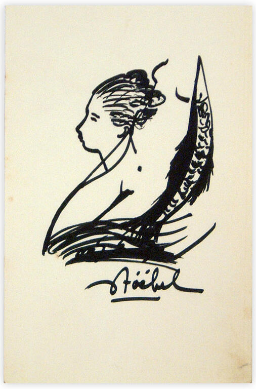 Catalogue raisonné, Edgar Stoëbel, femme poisson — 